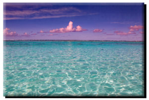 Tahiti Lagoon on Metal