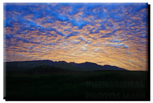 West Maui Sunrise on Metal