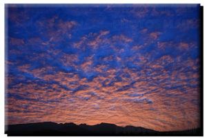 West Maui Sunrise Sky on Metal